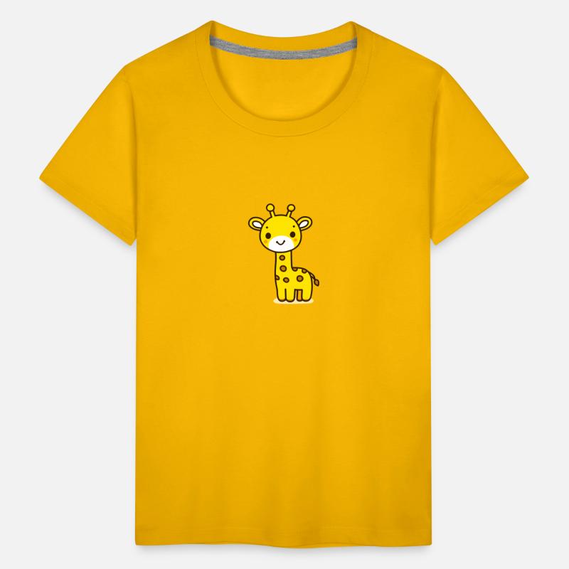 Friendly Stick Figure Giraffe