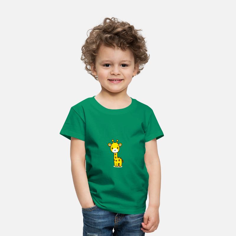 Friendly Stick Figure Giraffe
