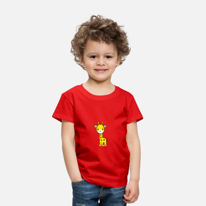 Friendly Stick Figure Giraffe