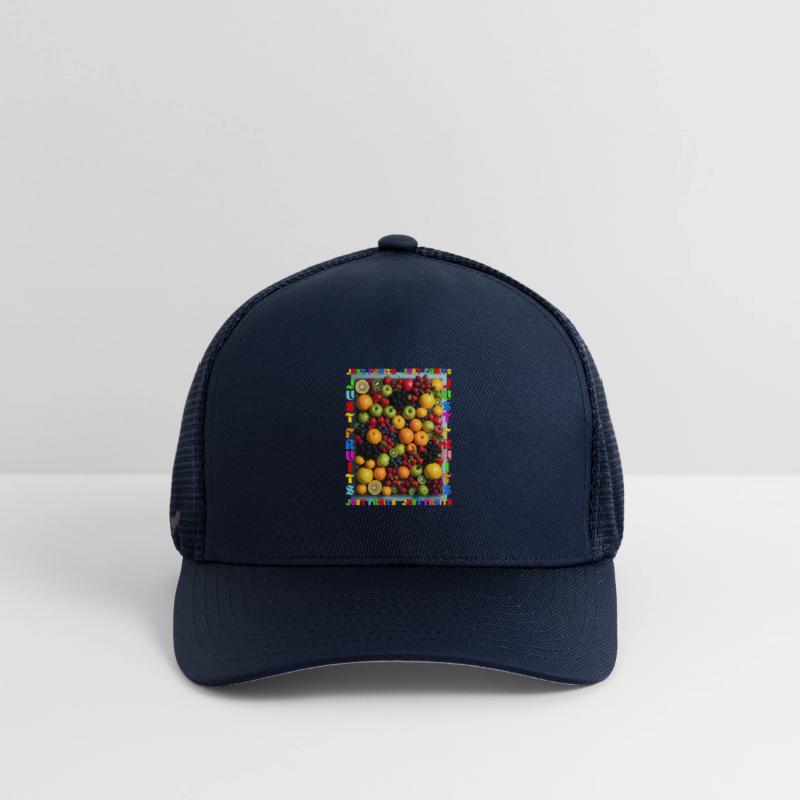 Fruit design with a colorful frame