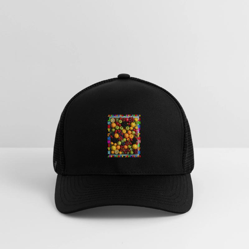 Fruit design with a colorful frame