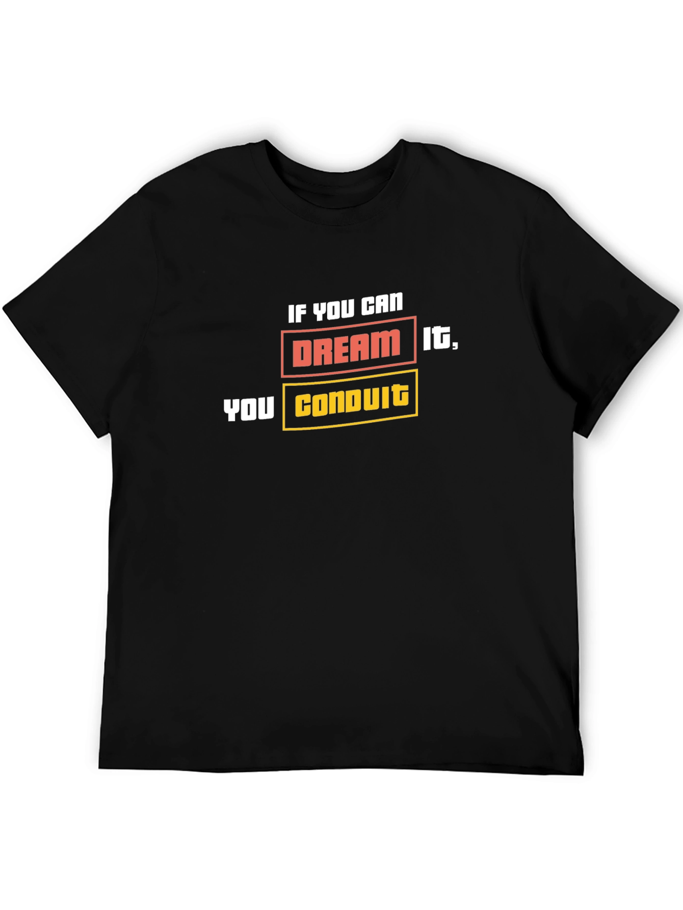 Dream Conduit T-Shirt - Black Graphic Tee