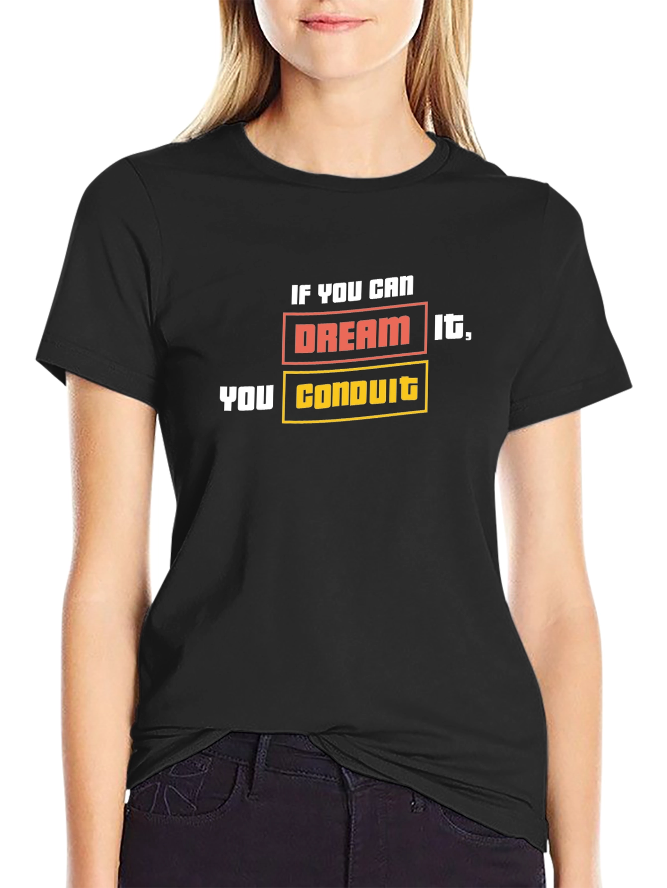Dream Conduit T-Shirt - Black Graphic Tee
