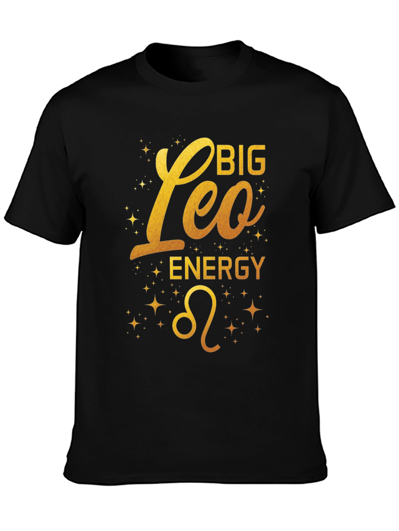 Big Leo Energy Graphic T-Shirt Zodiac Star Sign