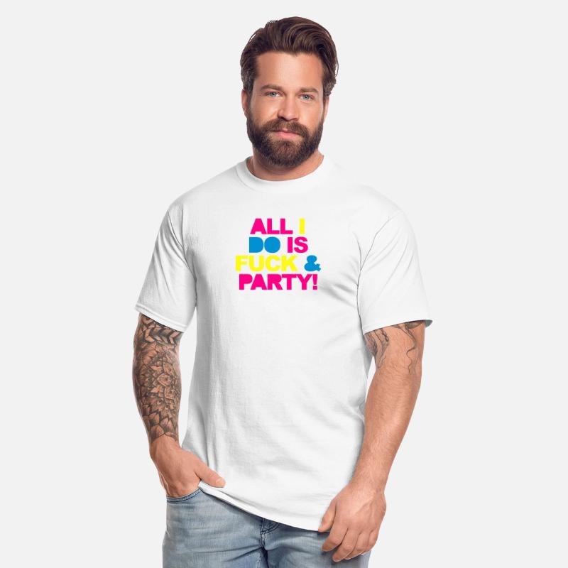 Fuck & Party Funny Rave Quote