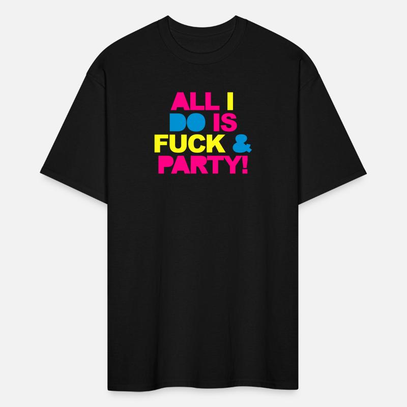 Fuck & Party Funny Rave Quote