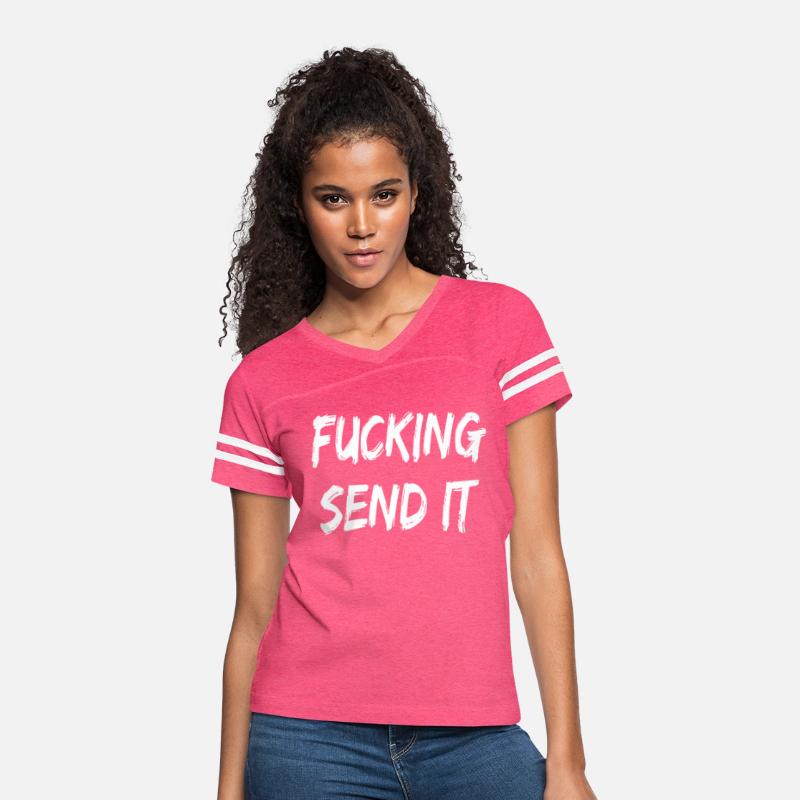 Fucking Send It Snowmobile Dirt Bike Fan