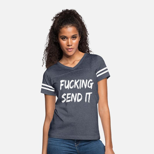 Fucking Send It Snowmobile Dirt Bike Fan