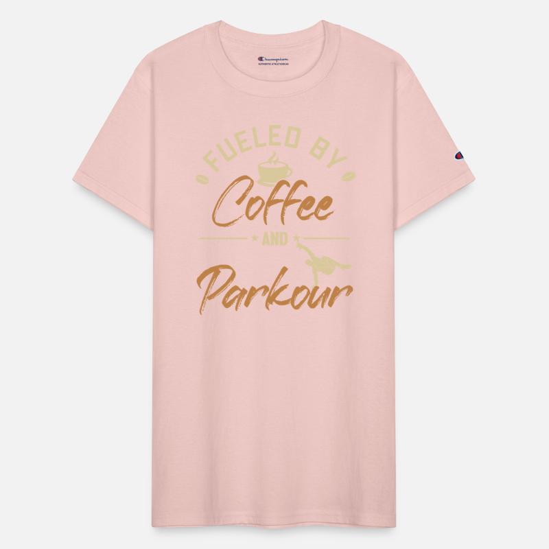 Fueled by Coffee and Parkour Training Wall Run