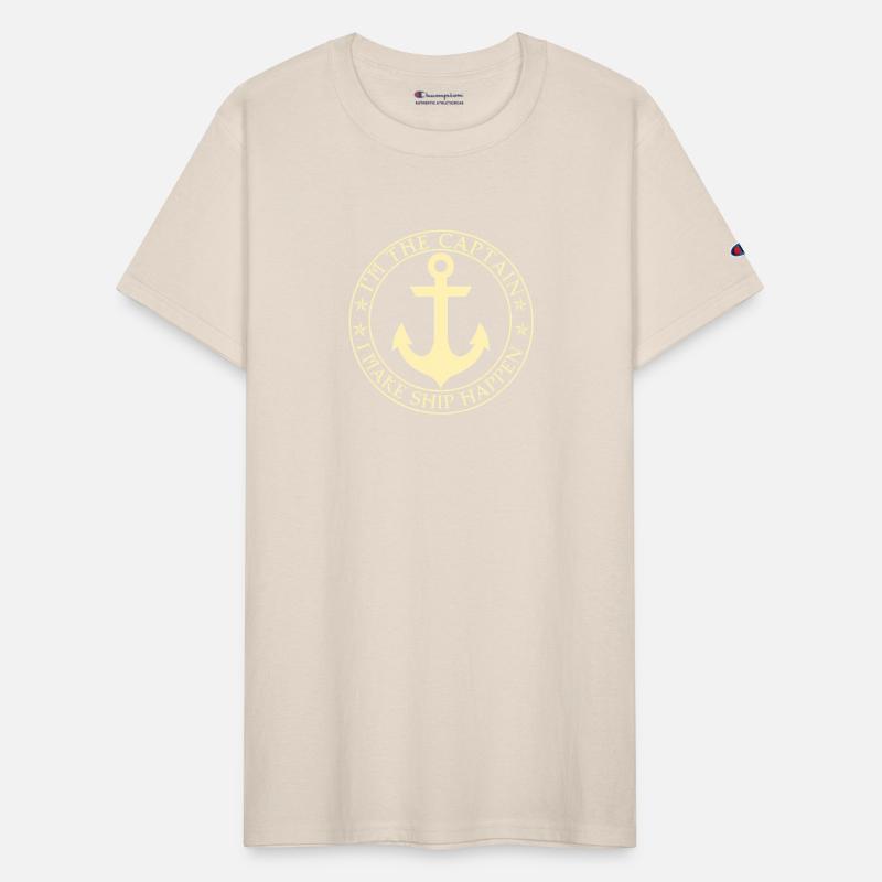 Funny Boat I'm The Captain I Make Ship Happen