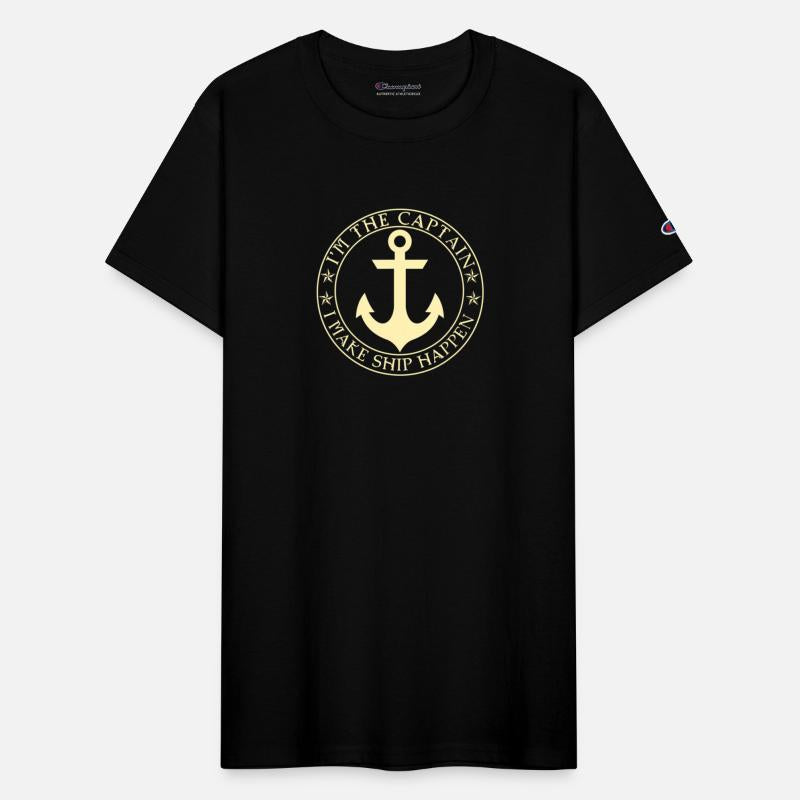 Funny Boat I'm The Captain I Make Ship Happen