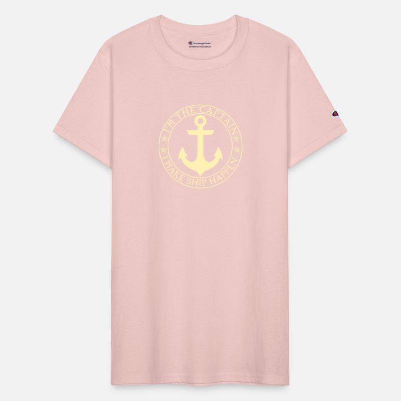 Funny Boat I'm The Captain I Make Ship Happen