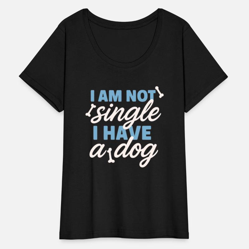 Funny I have a dog quote t-shirt design