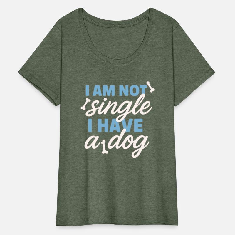 Funny I have a dog quote t-shirt design