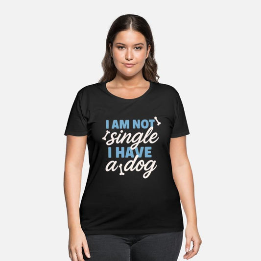 Funny I have a dog quote t-shirt design