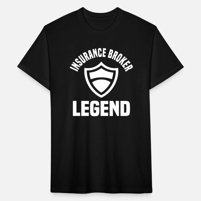 Funny Insurance Broker Legend