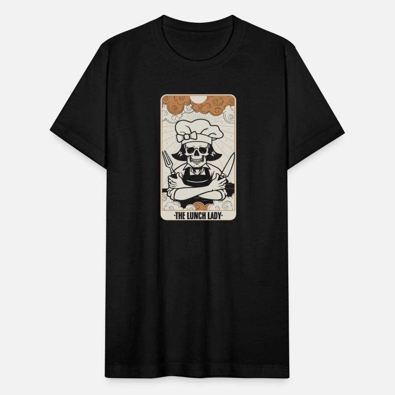 Funny Lunch Lady Tarot Card A Fortune Telling
