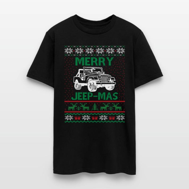 Funny Merry Jeep- Mas Ugly Sweater