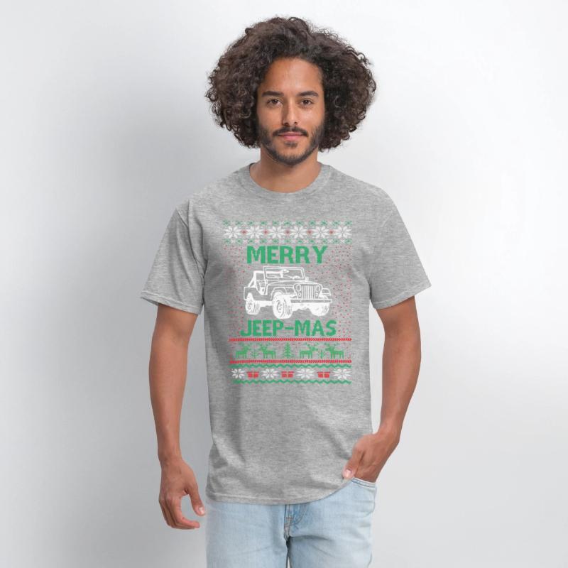 Funny Merry Jeep- Mas Ugly Sweater