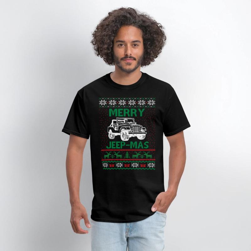 Funny Merry Jeep- Mas Ugly Sweater