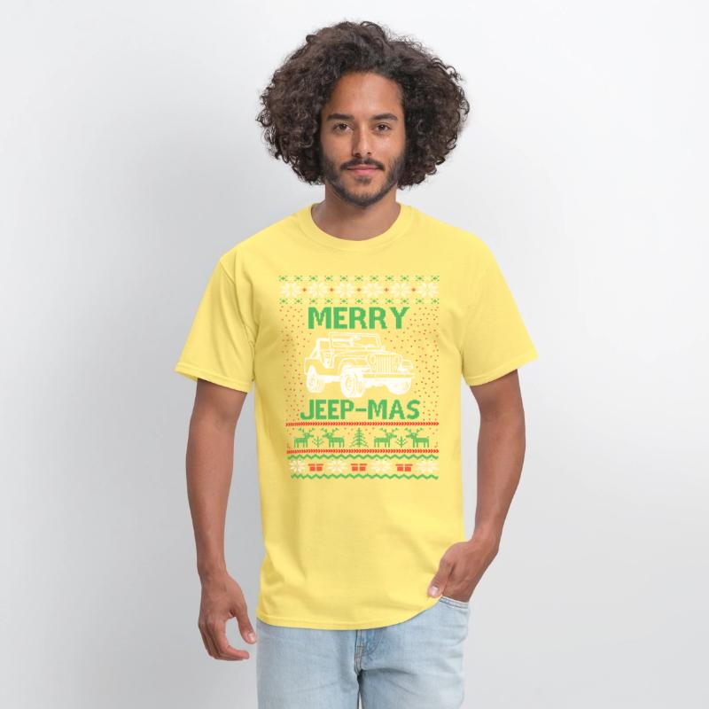 Funny Merry Jeep- Mas Ugly Sweater