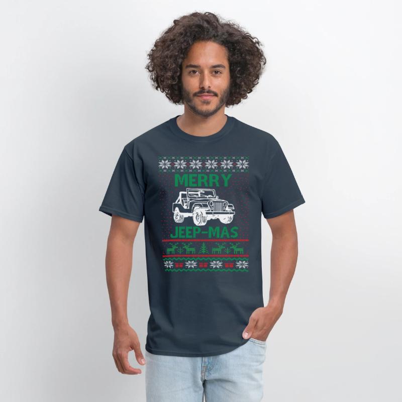 Funny Merry Jeep- Mas Ugly Sweater