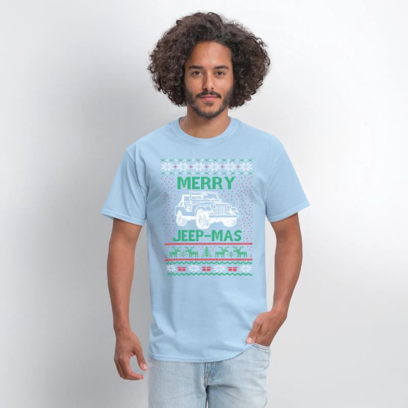 Funny Merry Jeep- Mas Ugly Sweater