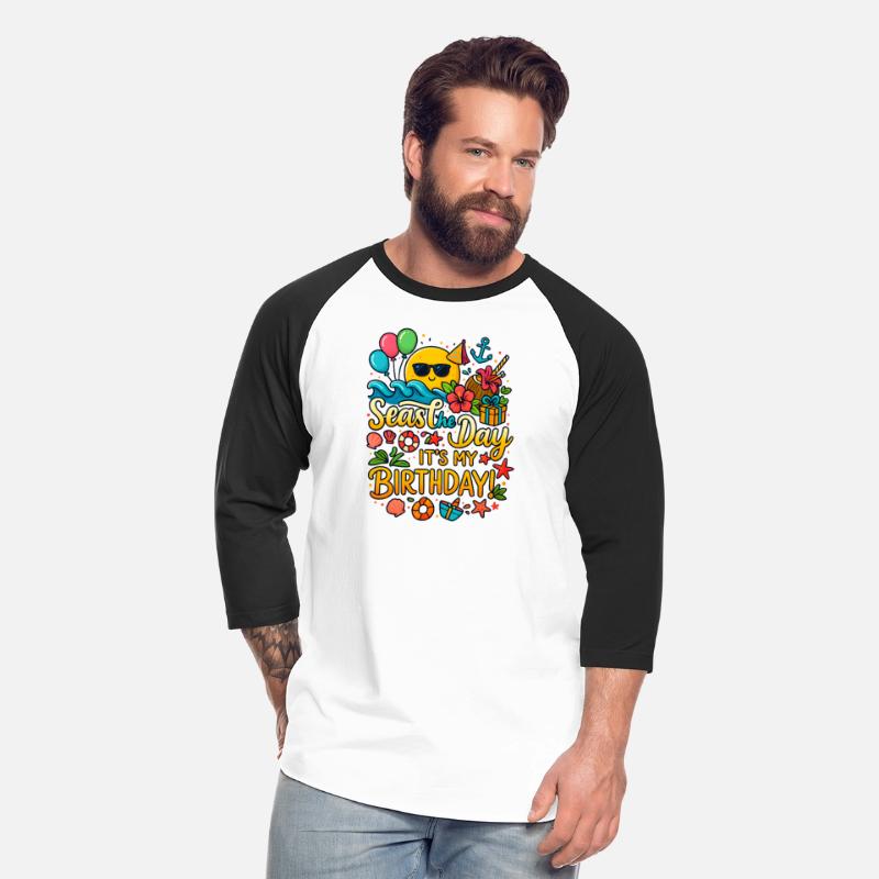 Funny Nautical Birthday Quote Seas the Day