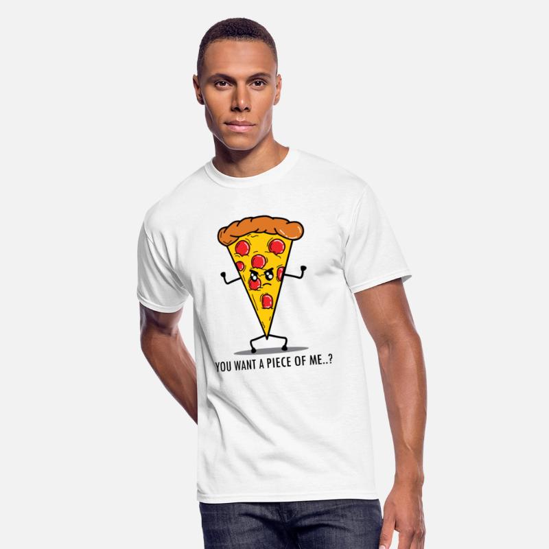 Funny Pizza Fast Food Angry Humorous