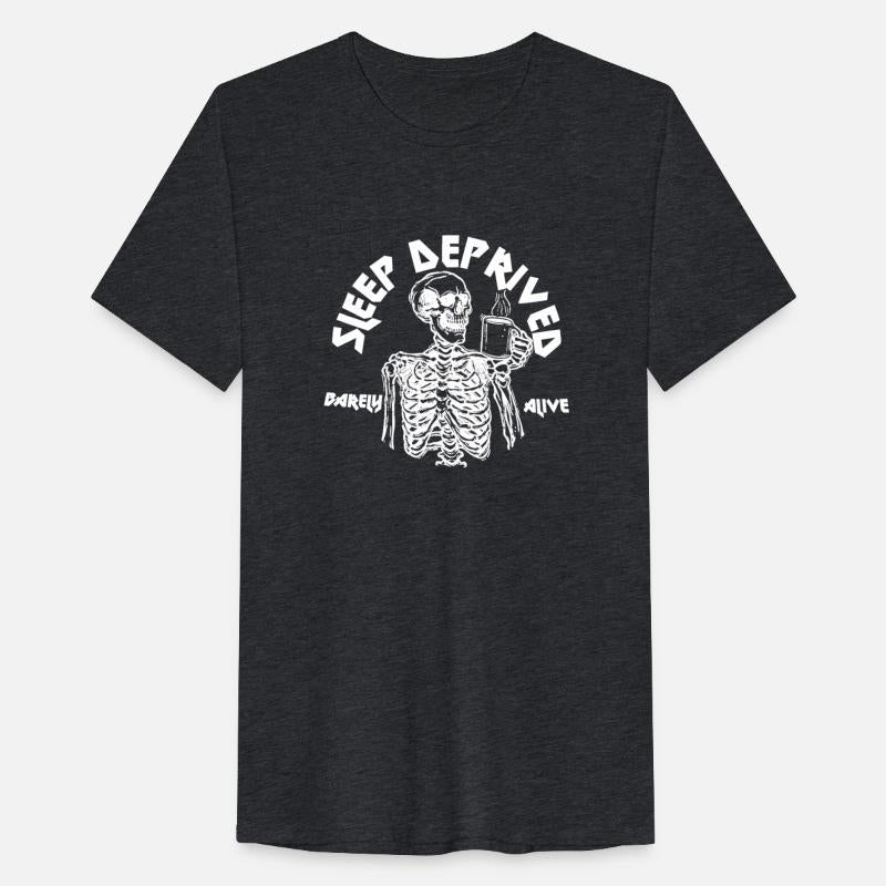 Funny Skeleton Drinking Coffee