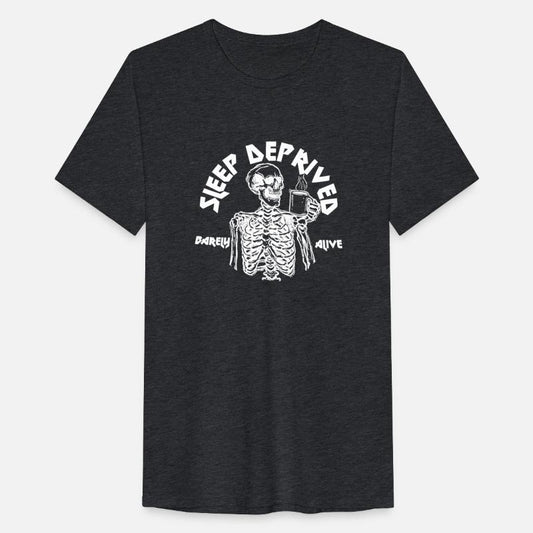 Funny Skeleton Drinking Coffee