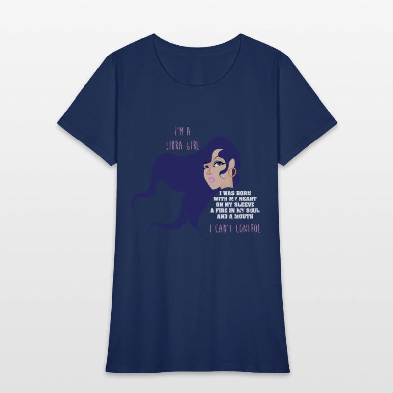 Funny Zodiac Girls Birthday Libra Girl For Women