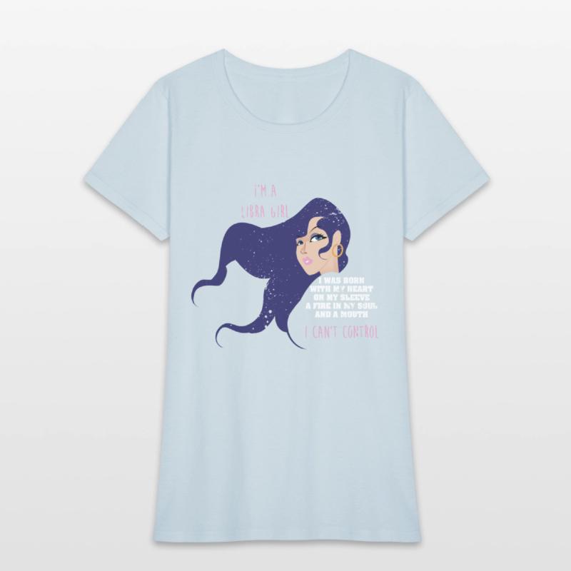 Funny Zodiac Girls Birthday Libra Girl For Women