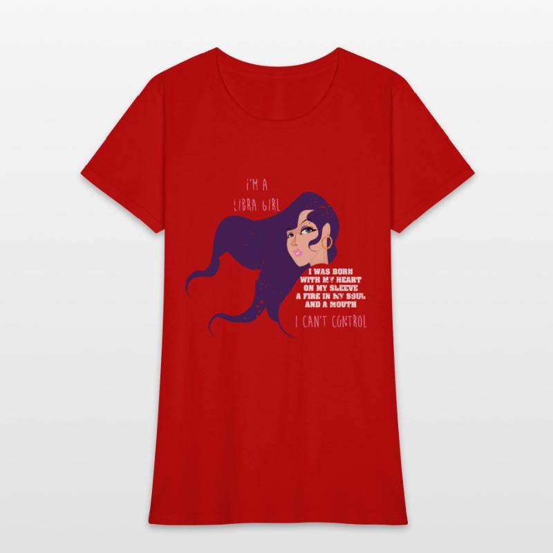 Funny Zodiac Girls Birthday Libra Girl For Women