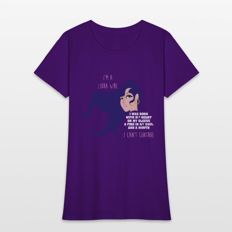 Funny Zodiac Girls Birthday Libra Girl For Women