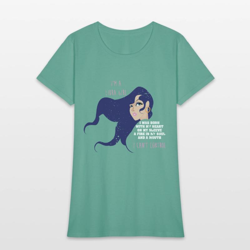 Funny Zodiac Girls Birthday Libra Girl For Women