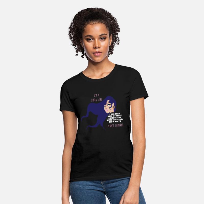 Funny Zodiac Girls Birthday Libra Girl For Women