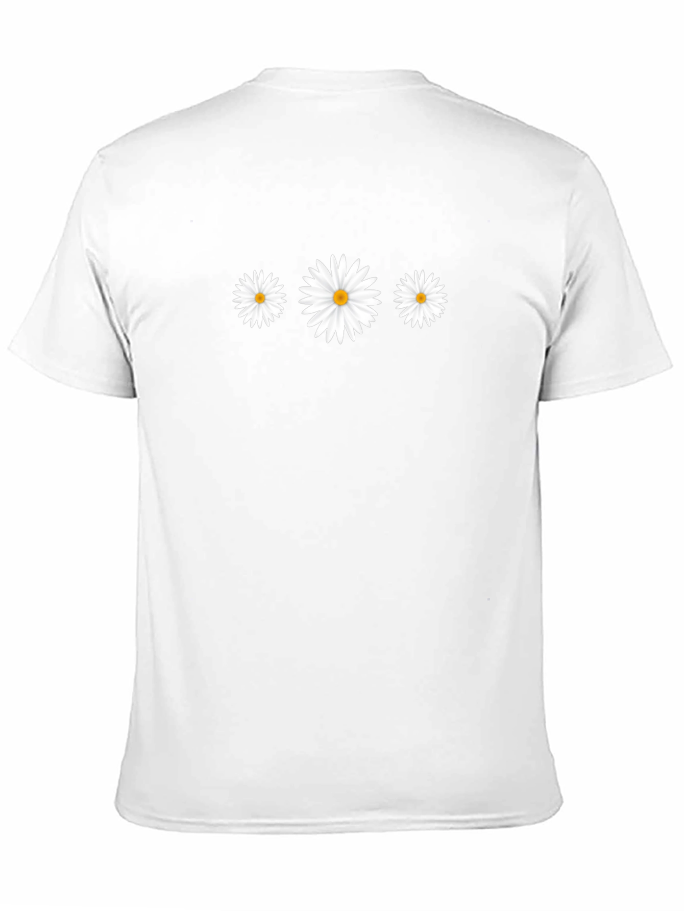 Daisy Trio Black Tee - Casual Comfort