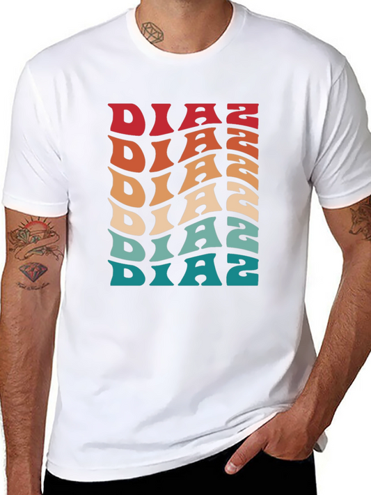 Retro Diaz Graphic Tee - Vintage Style T-Shirt