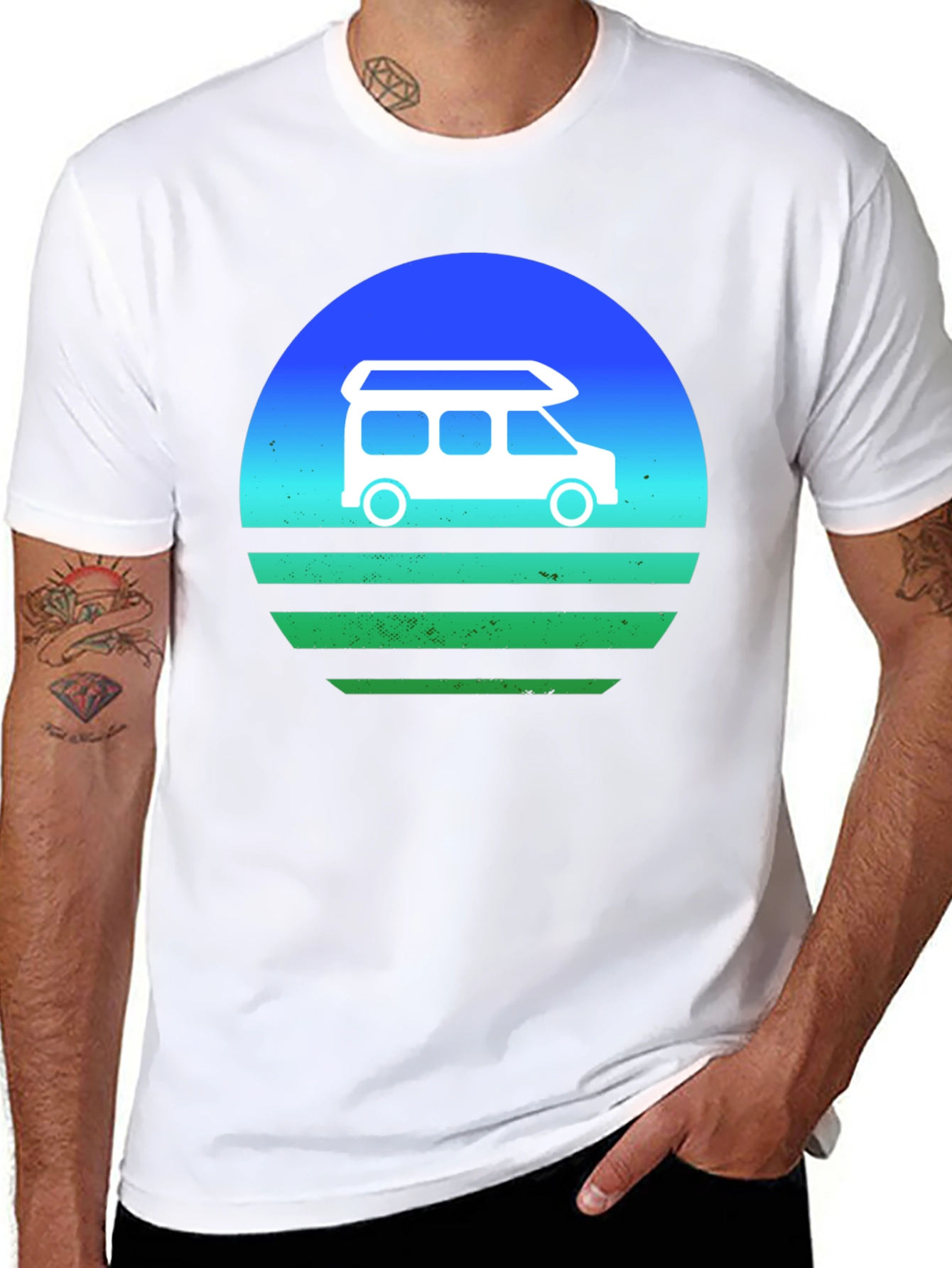 Retro Camper Van T-Shirt