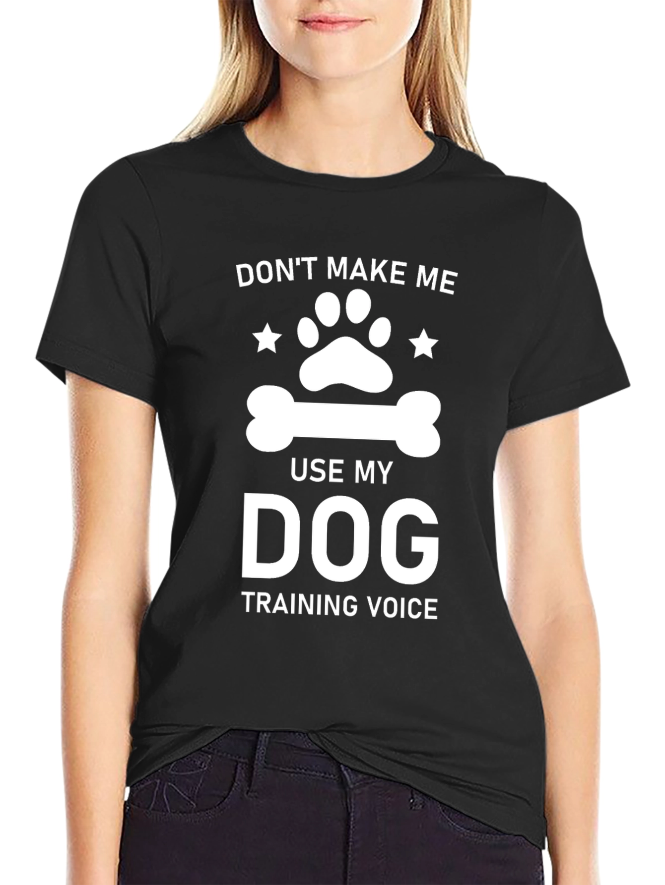 Dog Training Voice T-Shirt - Funny Pet Lover Tee