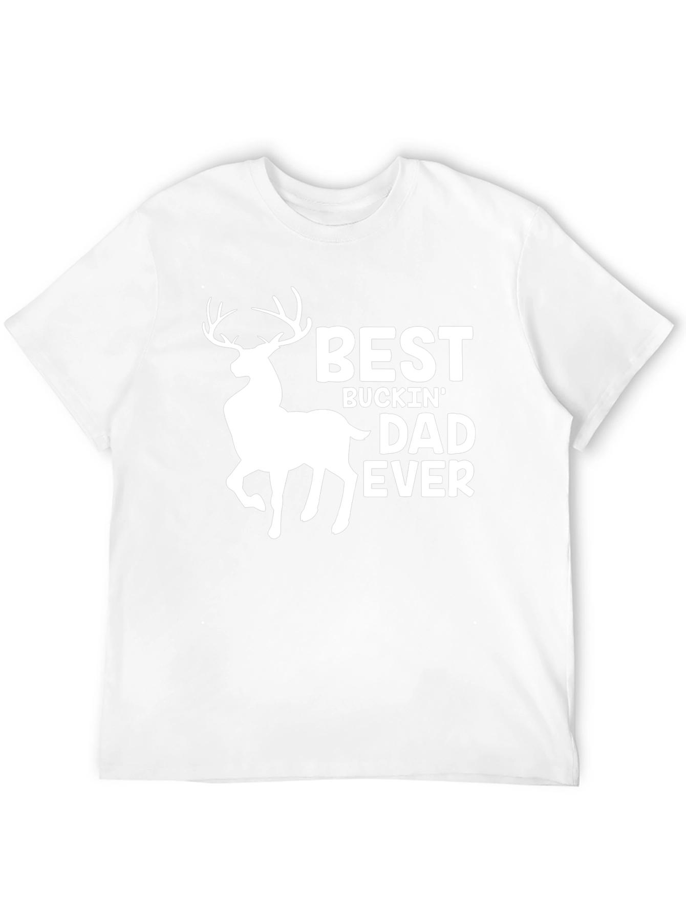 Best Buckin Dad Ever T-Shirt - Black