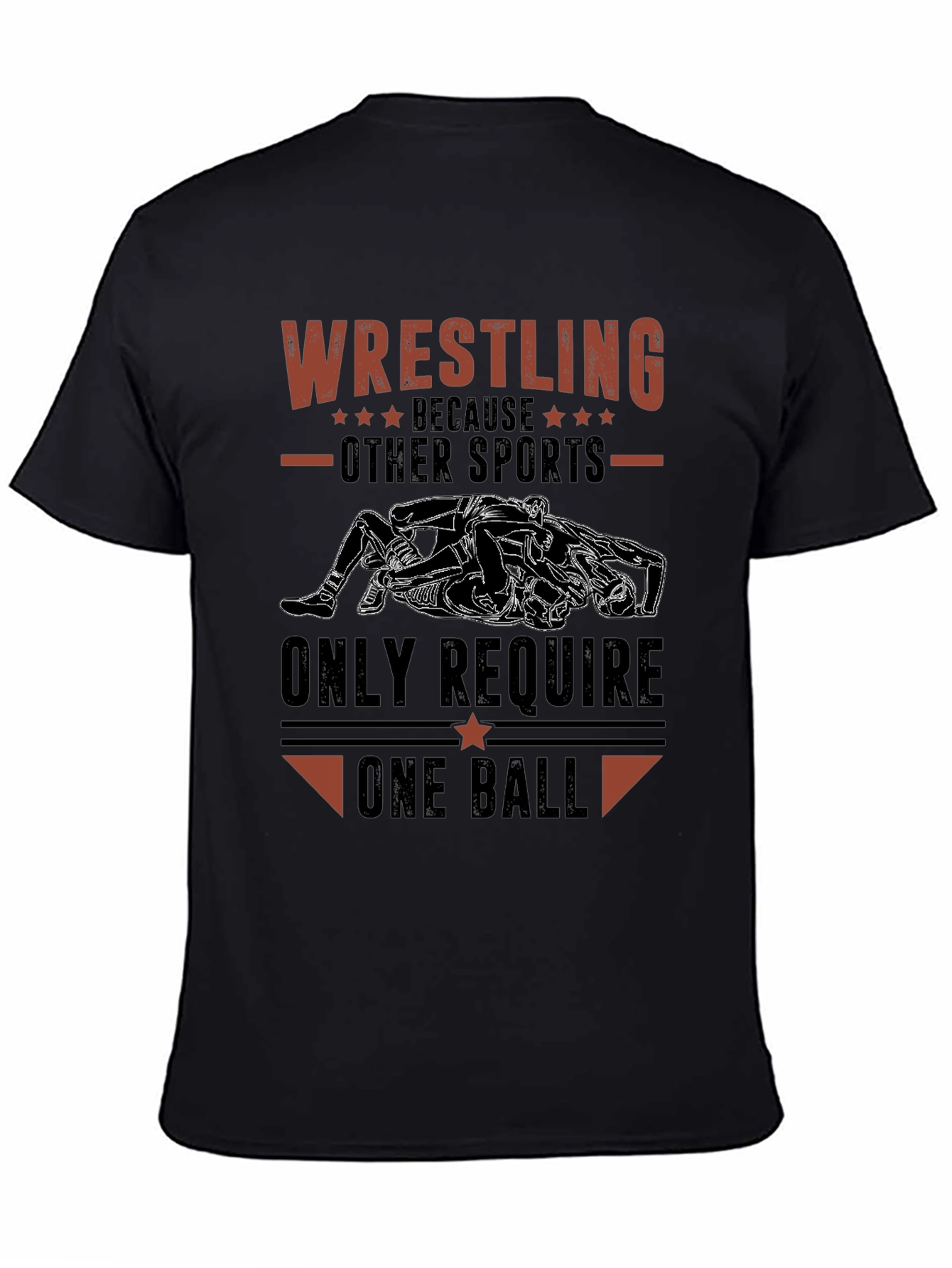 Wrestling One Ball Graphic Tee