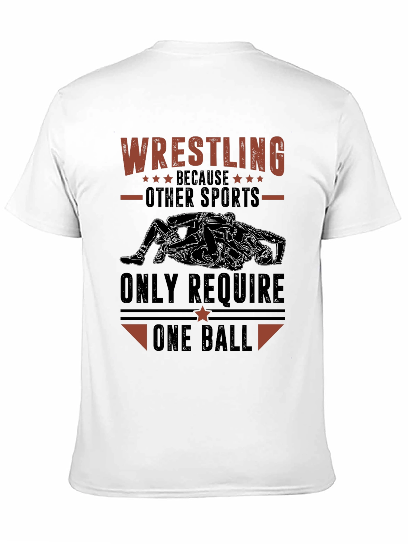 Wrestling One Ball Graphic Tee