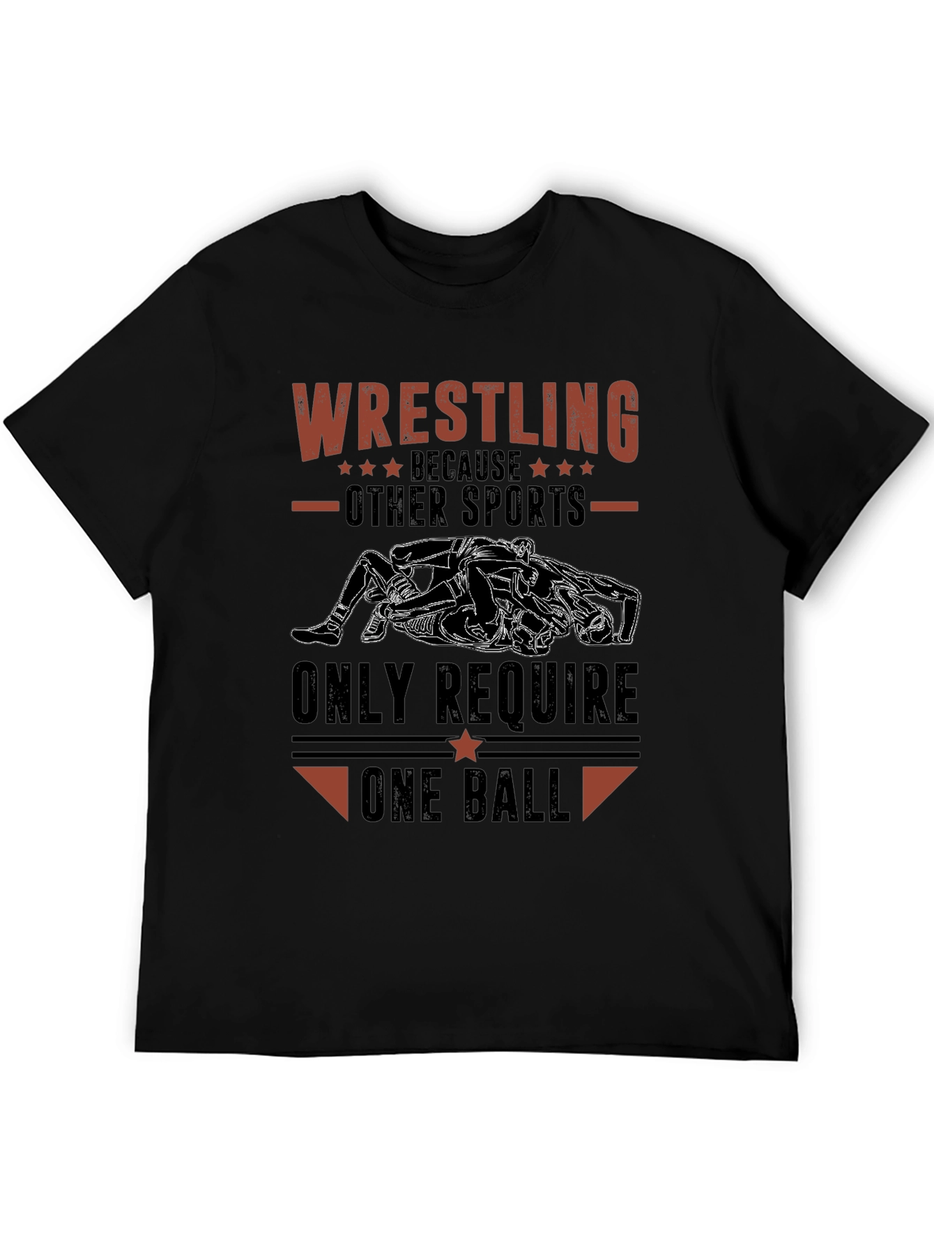 Wrestling One Ball Graphic Tee