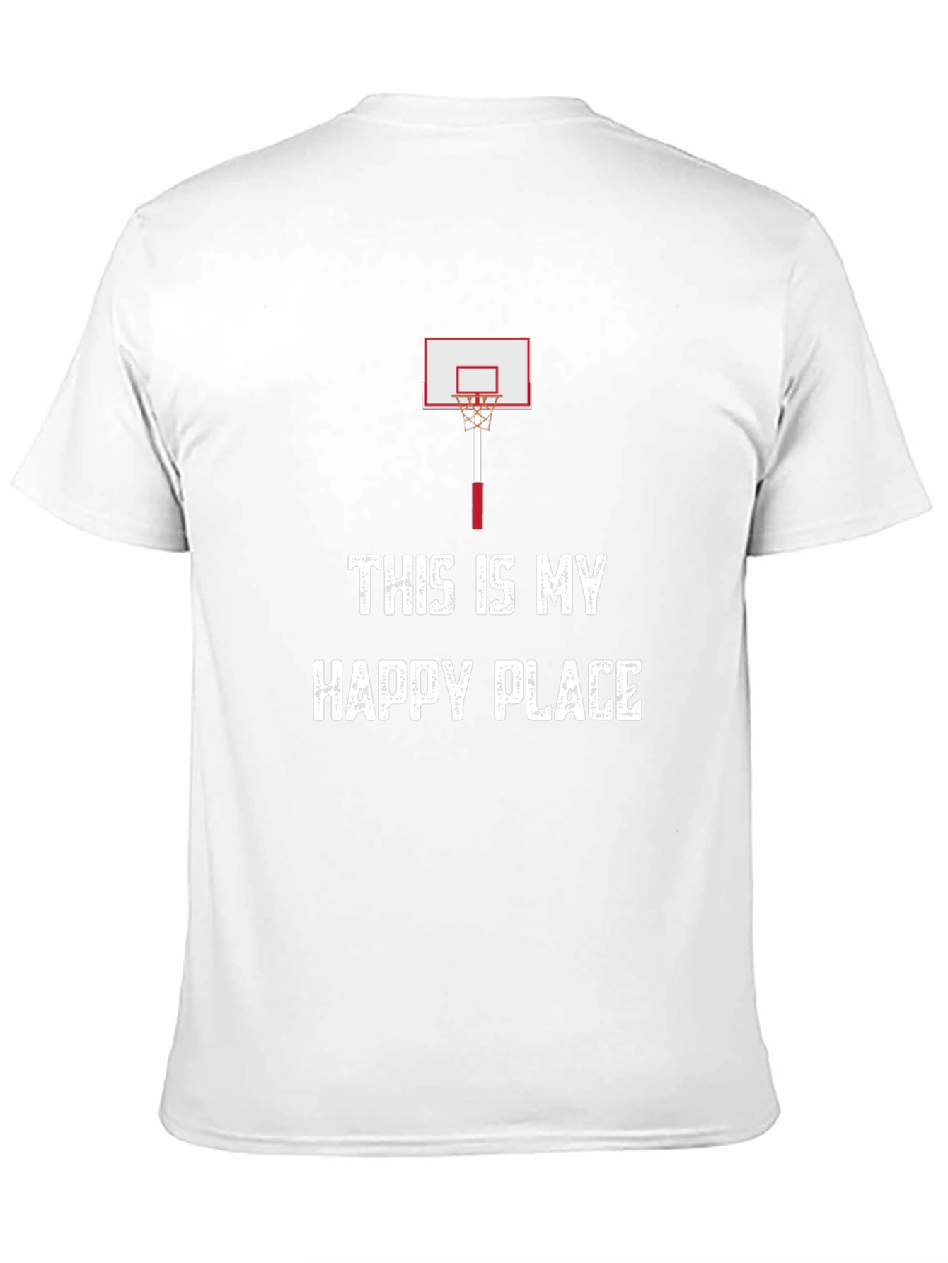 Basketball Happy Place Graphic T-Shirt