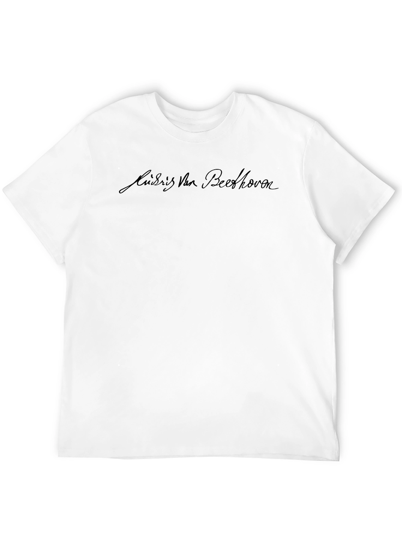 Ludwig van Beethoven Signature T-Shirt