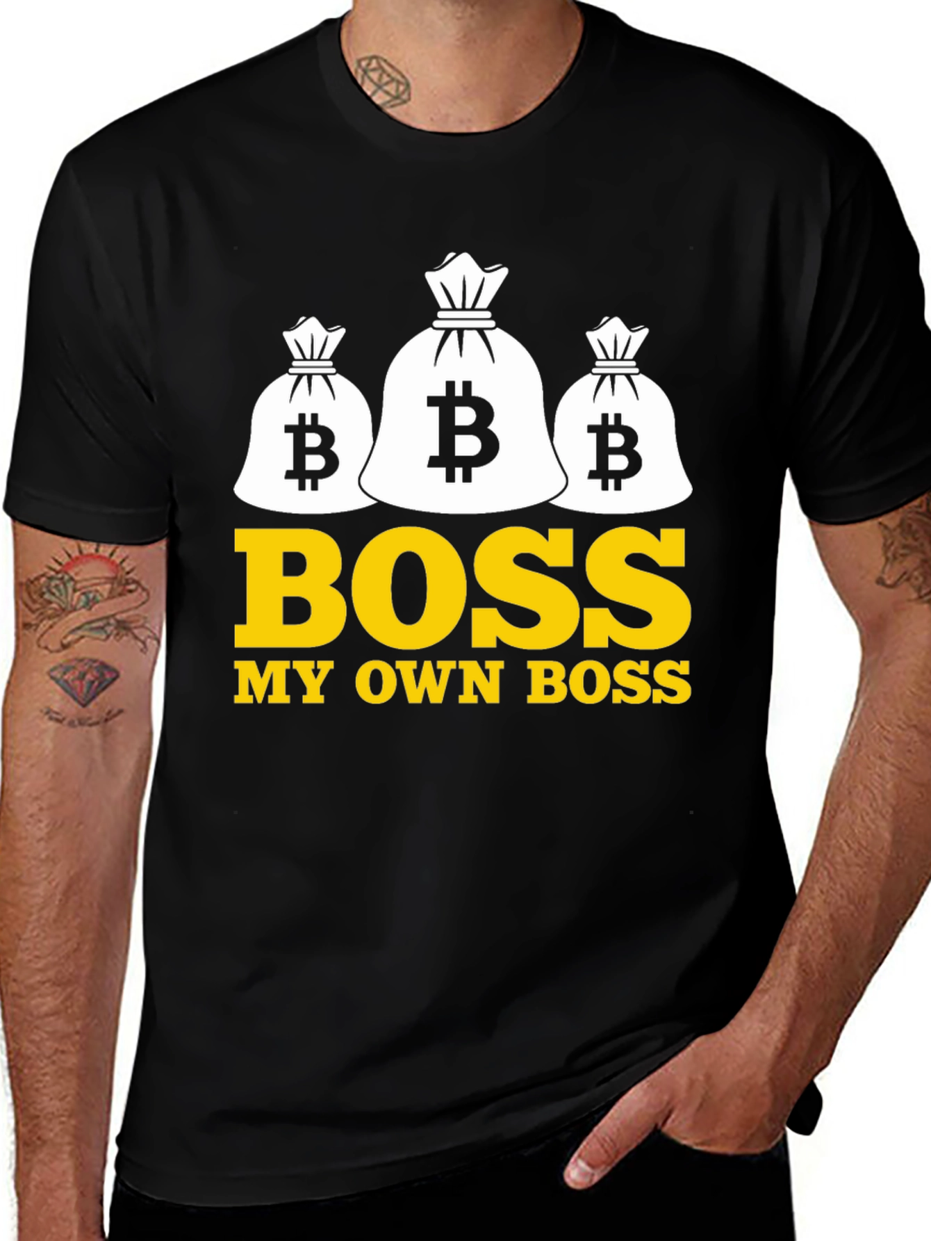 Bitcoin Boss T-Shirt - Own Your Future
