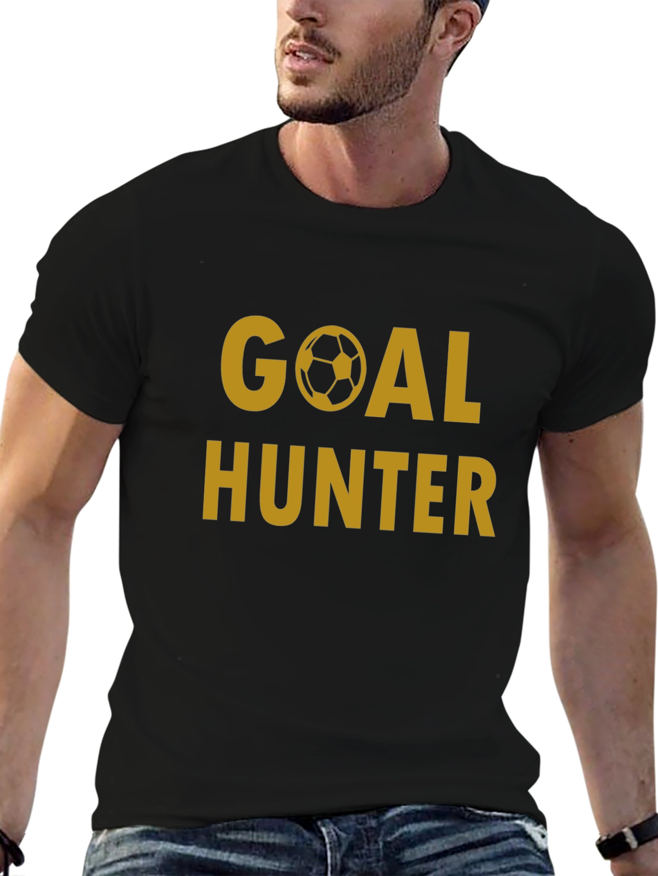 Goal Hunter Soccer Graphic Tee