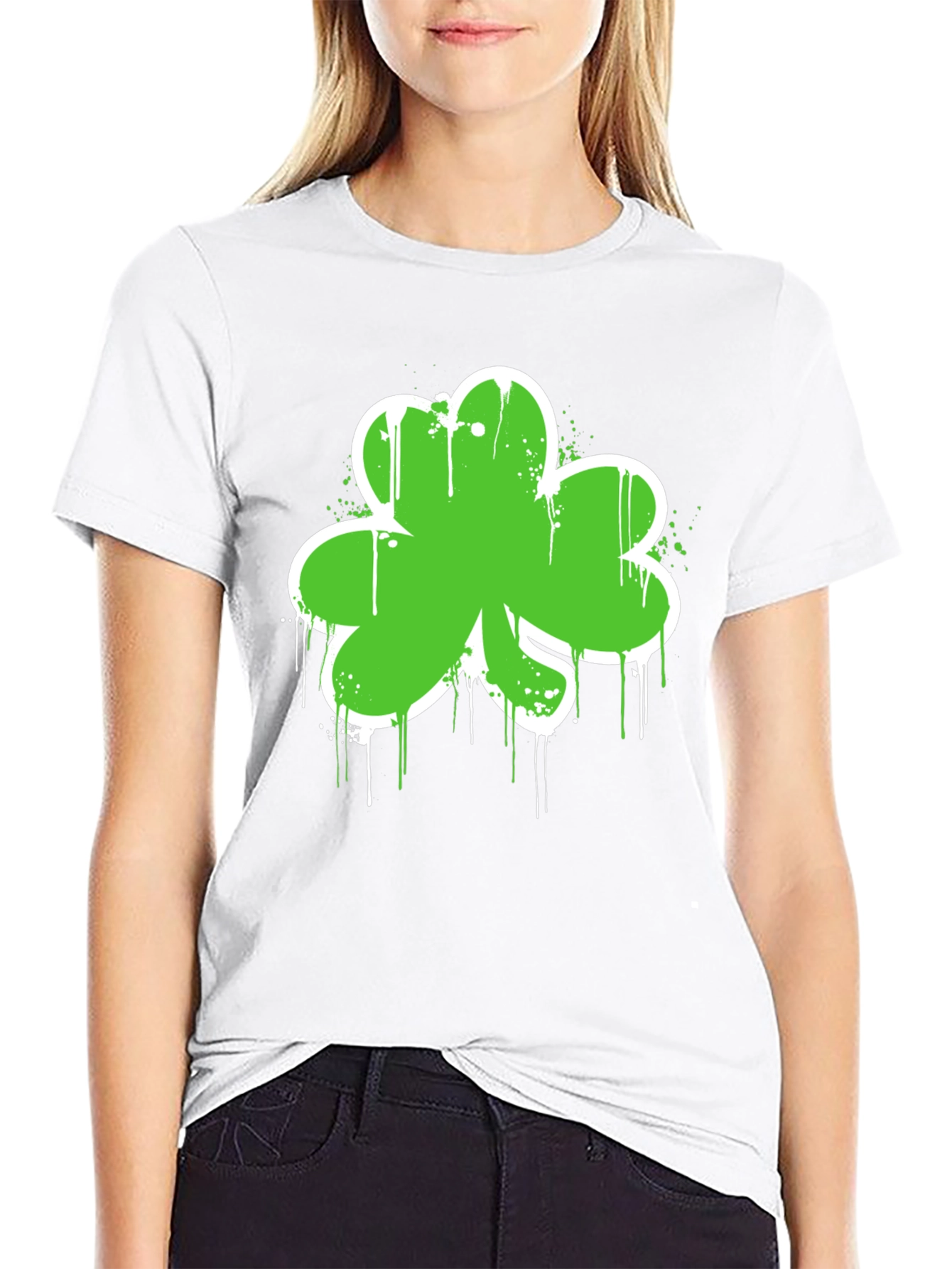 Lucky Green Shamrock T-Shirt